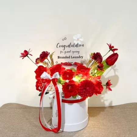 Bloom Box Akrilik Ucapan Grand Opening Bojongsari
